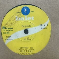 Mistral  ‎– Starship 109  / Love Destruction 45LİK