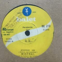 Mistral  ‎– Starship 109  / Love Destruction 45LİK