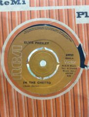 Elvis presley - İn The Ghetto/Any Day Now 45lik