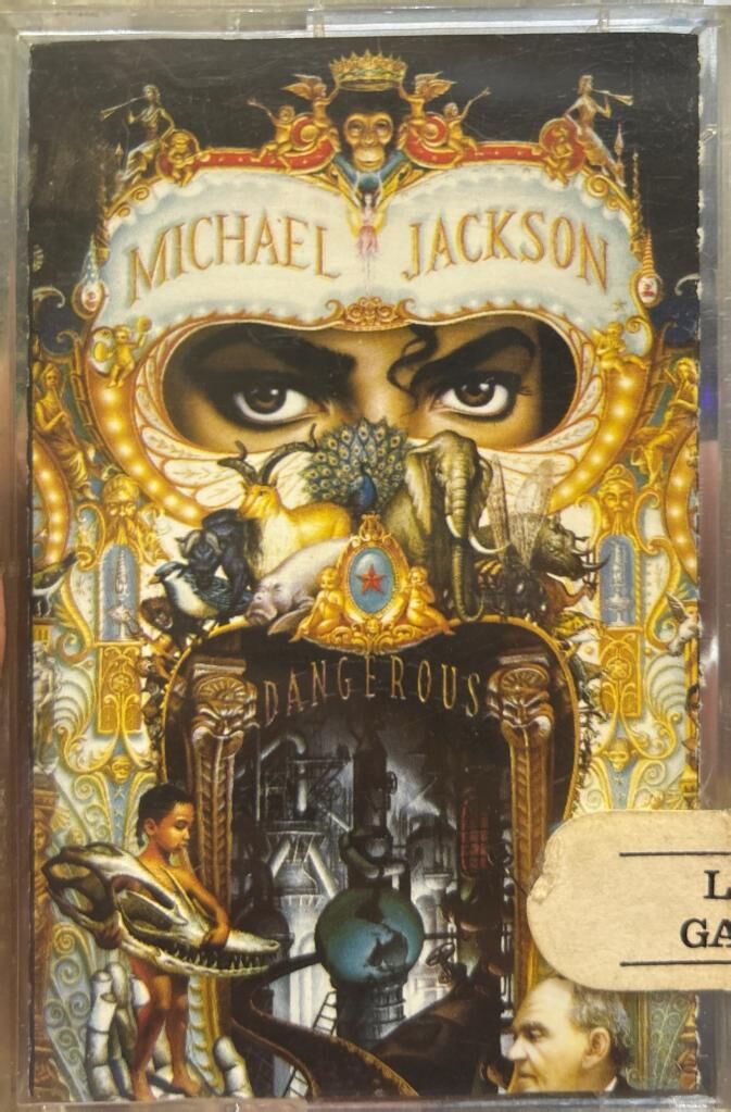 KASET Michael Jackson ‎– Dangerous 1991 BASKI KASET