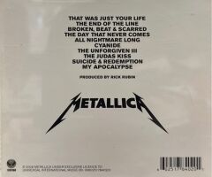 DİKKAT CD !!! Metallica – Death Magnetic CD