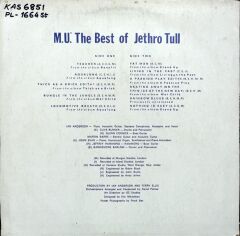 Jethro Tull – M.U. - The Best Of Jethro Tull LP