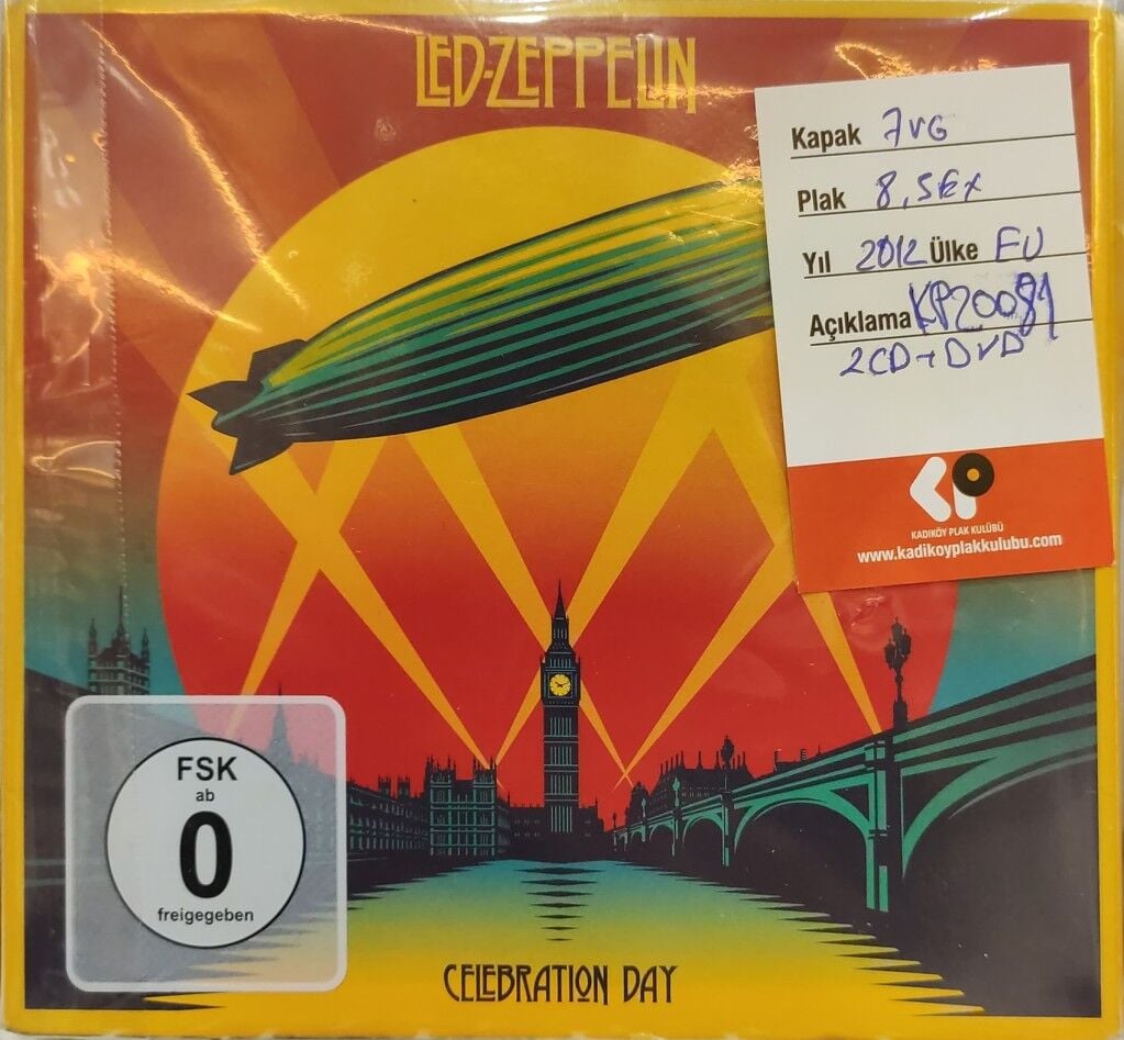 DİKKAT CD !!! Led Zeppelin – Celebration Day CD