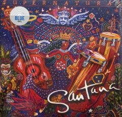 Santana - Supernatural LP Mavi Renkli Plak