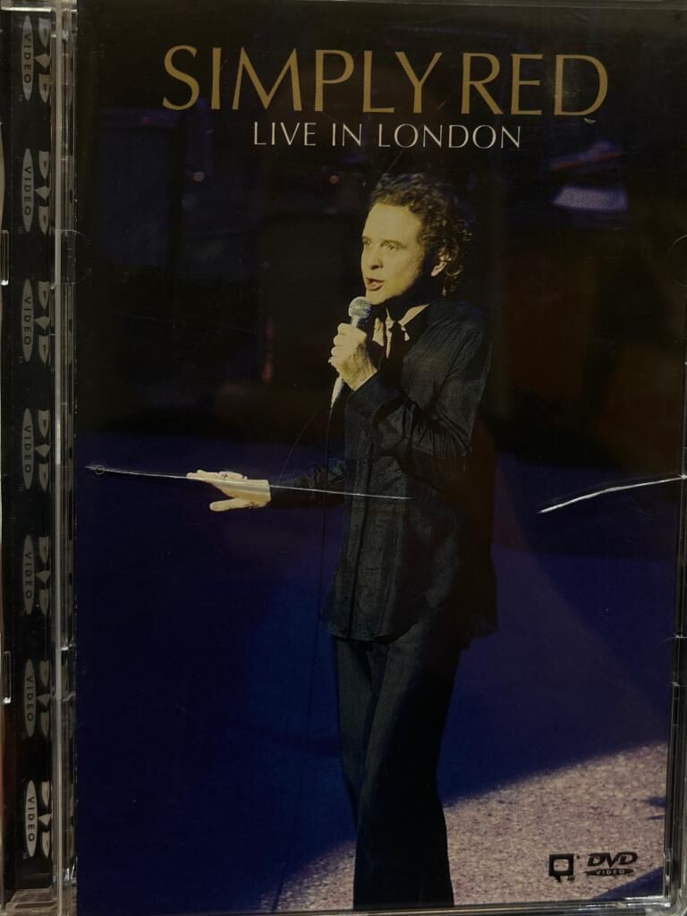 DİKKAT DVD Simply Red – Live In London DVD