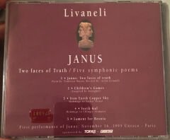 DİKKAT CD  Zülfü Livaneli – Janus - Two Faces of Truth / Five Symphonic Poems CD,