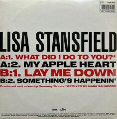 Lisa Stansfield – What Did I Do To You? 1990 Baskı Limited Ed EP Plak