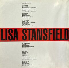 Lisa Stansfield – What Did I Do To You? 1990 Baskı Limited Ed EP Plak