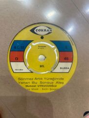 Mehmet Uykucuoğlu - Sönmez artık Yüreğimde yanan bu Sonsuz Ateş/Aşk Acı bir Arzu 45lik