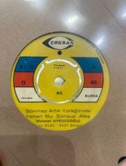 Mehmet Uykucuoğlu - Sönmez artık Yüreğimde yanan bu Sonsuz Ateş/Aşk Acı bir Arzu 45lik