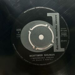 Mortimer Shuman* ‎– Brooklyn By The Sea/L'Imperméable Anglais 45LİK