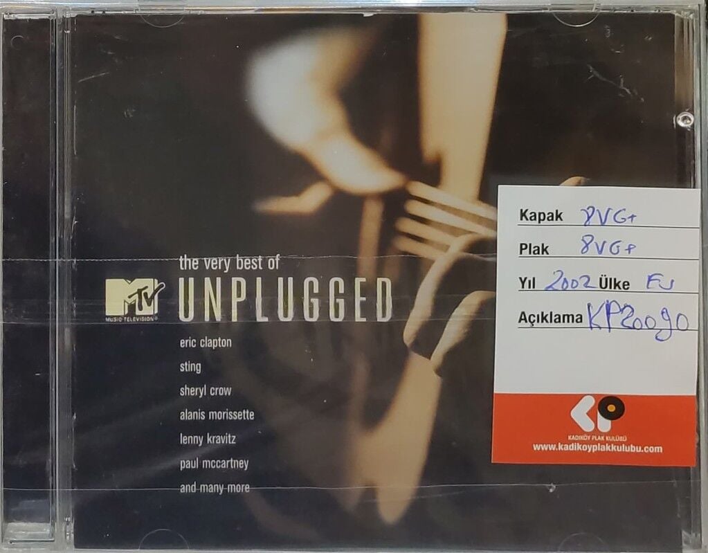 DİKKAT CD !!! The Very Best Of MTV Unplugged CD