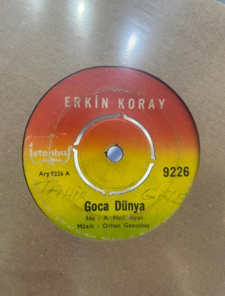 Erkin Koray - Goca Dünya/Sen Yoksun Diye 45lik