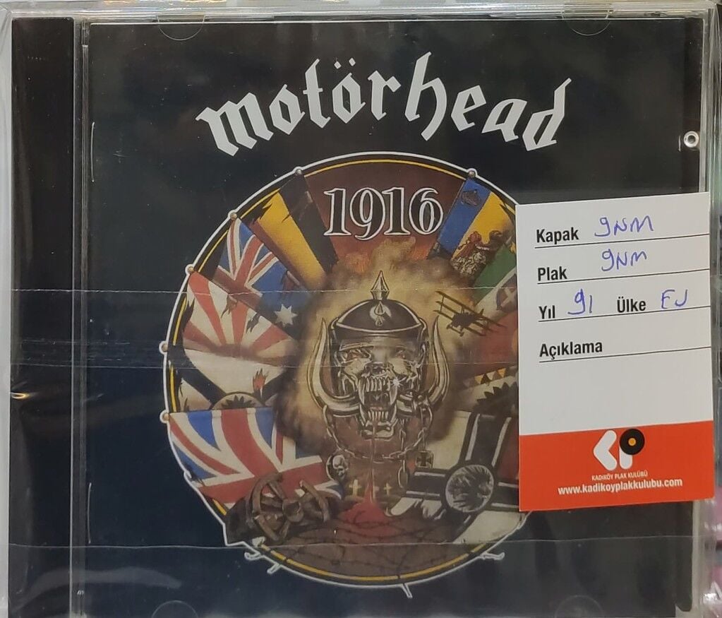 DİKKAT CD !!! Motörhead – 1916 CD