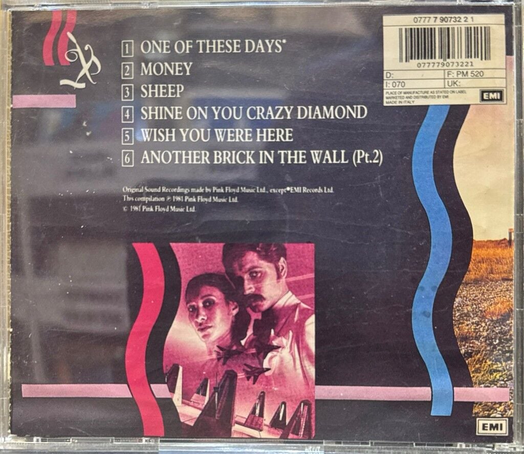 DİKKAT CD !!! Pink Floyd – A Collection Of Great Dance Songs CD