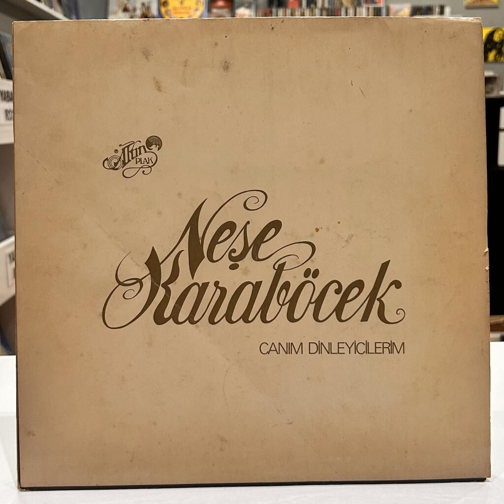 Neşe Karaböcek ‎– Canım Dinleyicilerim 1981 BASKI LP