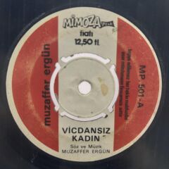 muzaffer ergün – Vicdansız Kadın / Zehir Olan Dünyam 45LİK
