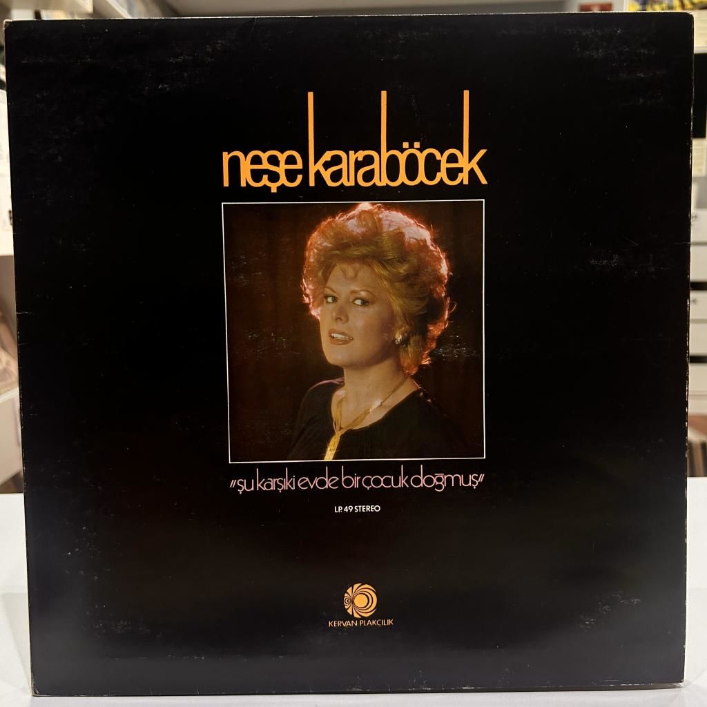 Neşe Karaböcek ‎– Şu Karşıki Evde Bir Çocuk Doğmuş 1980 BASKI LP