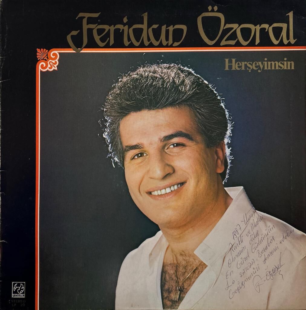 Feridun Özoral ‎– Herşeyimsin LP