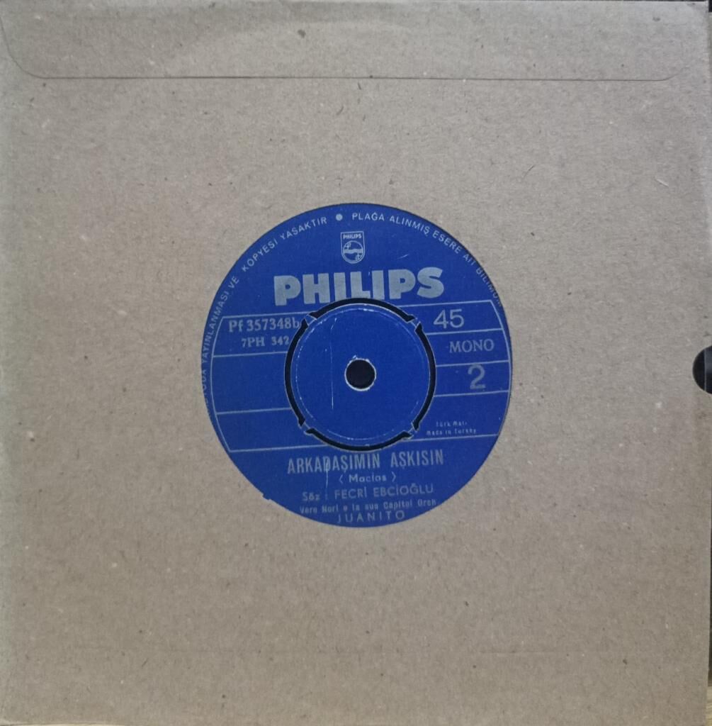 Juanito  – Kıskanmak Kabahat Mi ? / Arkadaşımın Aşkısın 45'lik