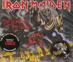 DİKKAT CD !!! Iron Maiden – The Number Of The Beast CD