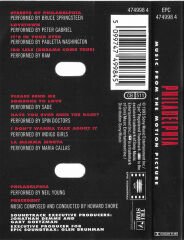 Various – Philadelphia (Music From The Motion Picture) Kaset