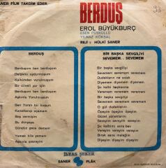 Erol Büyükburç ‎– Berduş / Bir Başka Sevgiliyi Sevemem... Sevemem... 1968 BASKI 45LİK
