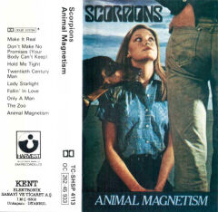 DİKKAT KASET !!! Scorpions – Animal Magnetism Kaset