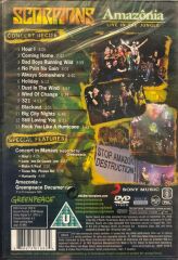 DİKKAT DVD Scorpions ‎– Amazonia - Live In The Jungle DVD