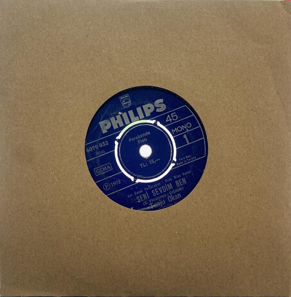 45'lik Tanju Okan – Seni Sevdim Ben