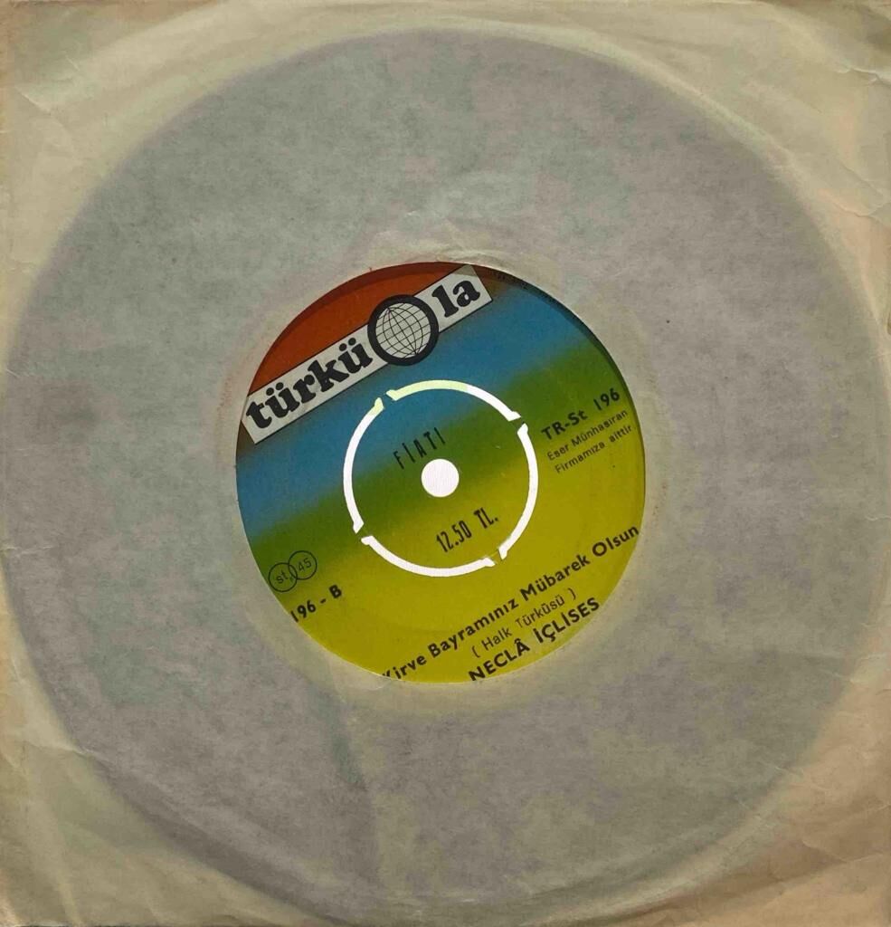 45'lik Necla İçlises – Gözlerim Yolda Yolda / Kirve Bayramınız Mübarek Olsun