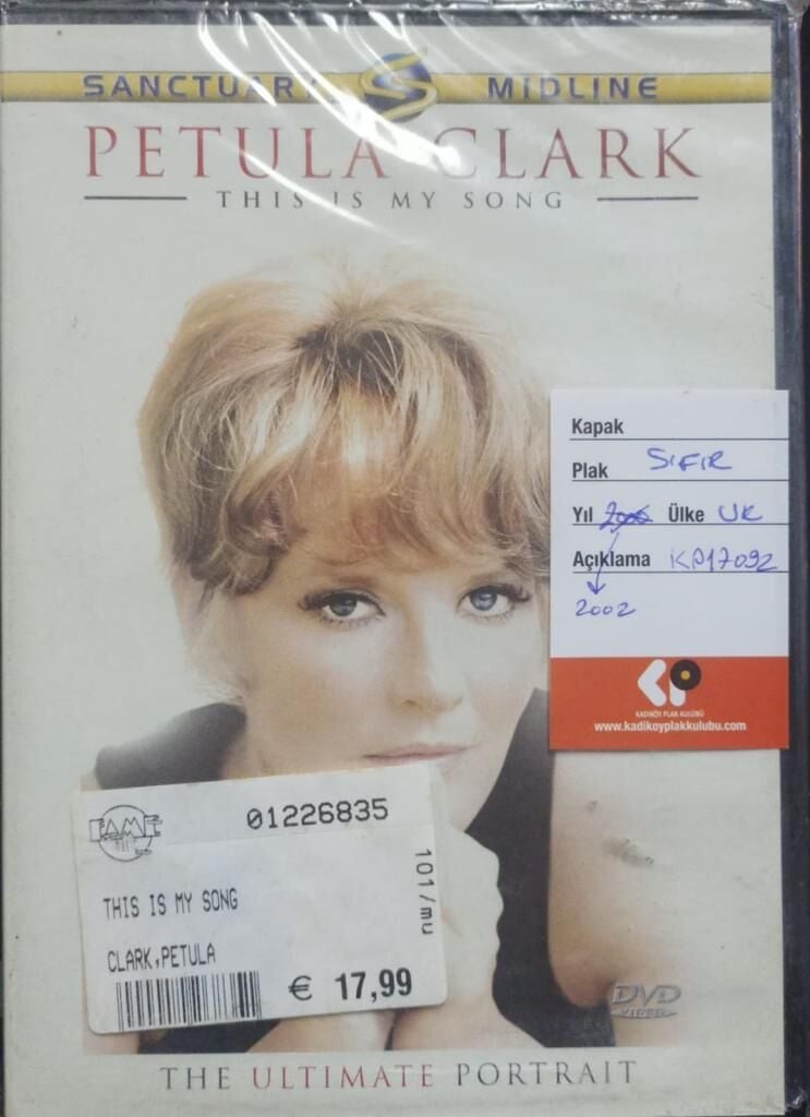 Petula Clark – This Is My Song. The Ultimate Portrait Of Petula Clark DVD