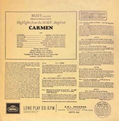 Georges Bizet & Maria Callas & Nicolai Gedda & Robert Massard & Andréa Guiot & Les Chœurs René Duclos & Orchestre National De L'Opéra De Paris & Georges Prêtre – Carmen (Highlights)