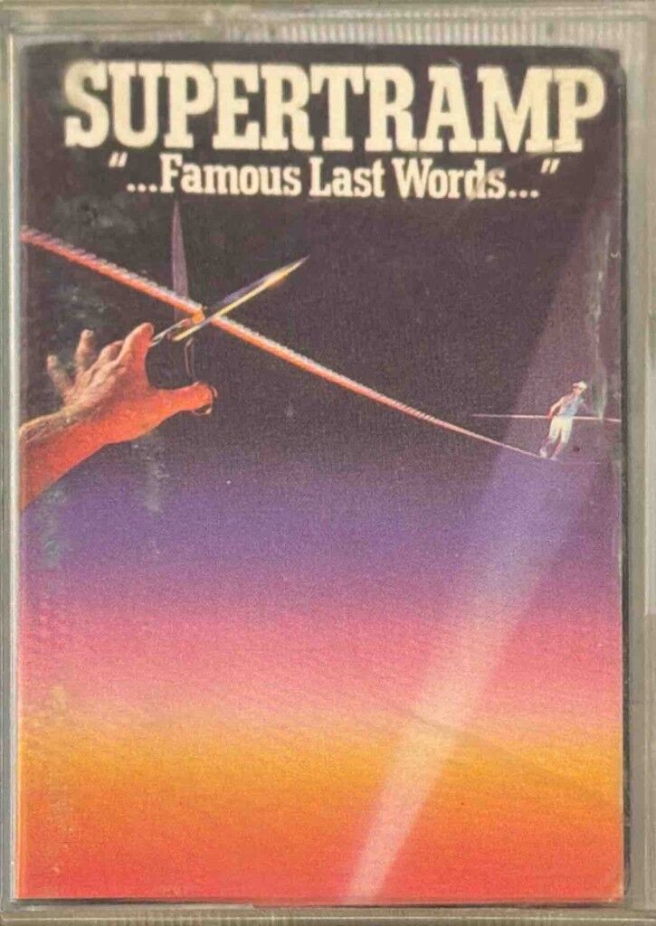DİKKAT KASET !!! Supertramp – ''...Famous Last Words...'' Kaset