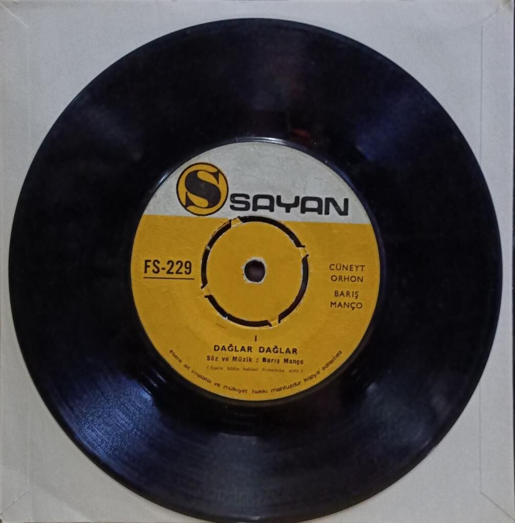 Barış Manço – Dağlar Dağlar 45'lik