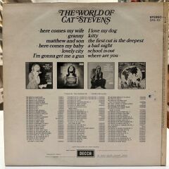 Cat Stevens – The World Of Cat Stevens LP