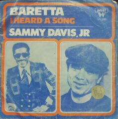 Sammy Davis, Jr – Baretta / I Heard A Song 1978 Tr Baskı 45 lik