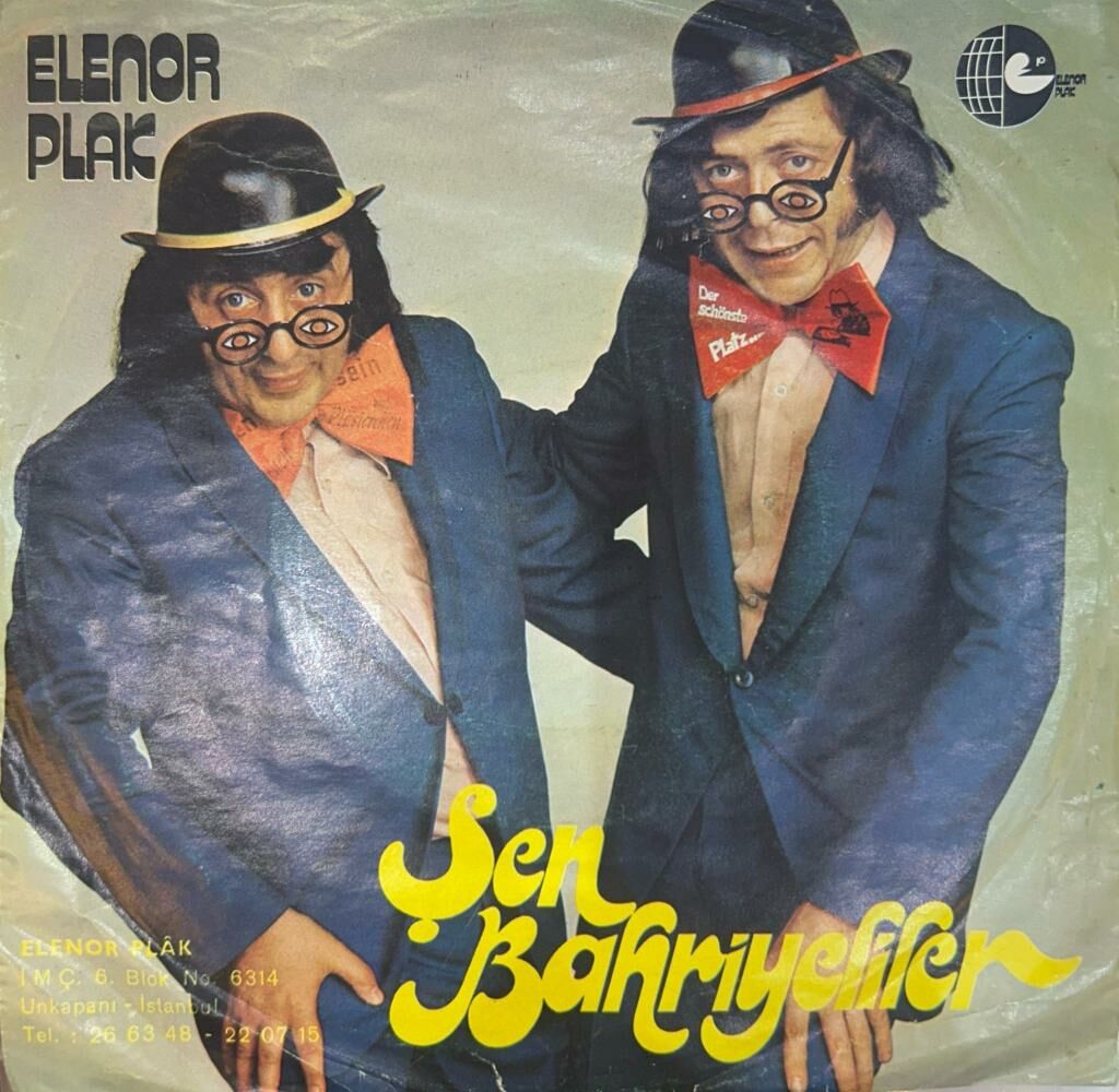 Şen Bahriyeliler ‎– Arka Kapım Açıktır / Üçün Biri 1970LER BASKI 45LİK