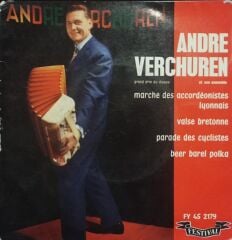 André Verchuren - Et Son Ensemble / Grand Prix Du Disque 1960 Fr Baskı 45 lik