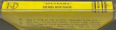 DİKKAT KASET !!! Demis Roussos – Souvenirs Kaset