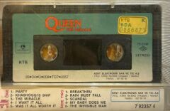 KASET Queen ‎– The Miracle 1989 BASKI KASET