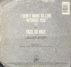 Foreigner – I Don't Want To Live Without You 1988 USA Baskı 45 lik