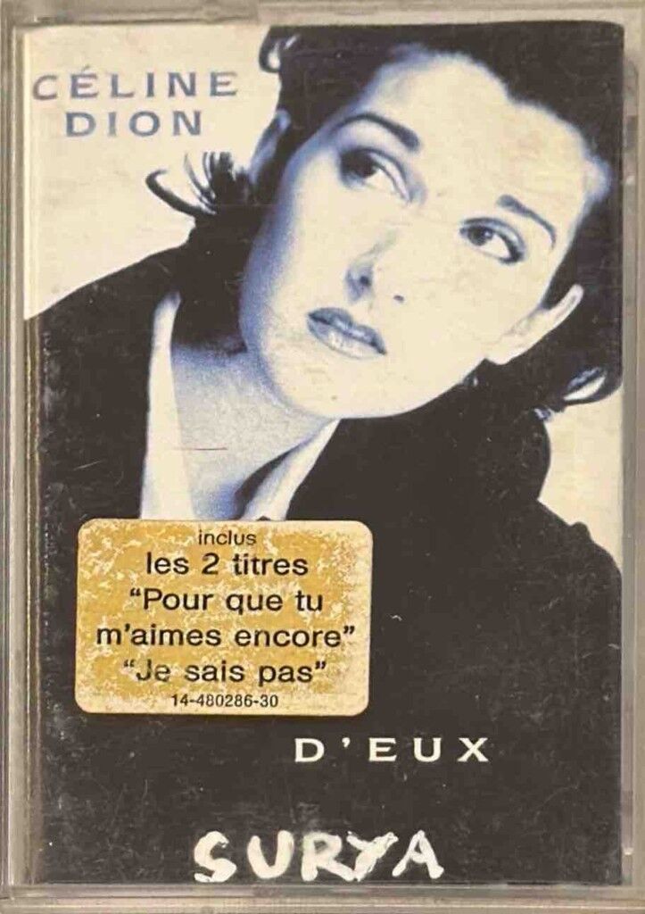 DİKKAT KASET !!! Céline Dion – D'eux Kaset