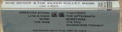 DİKKAT KASET !!! Bob Seger And The Silver Bullet Band – Like A Rock Kaset