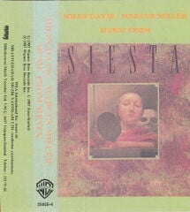 DİKKAT KASET !!! Miles Davis & Marcus Miller – Music From Siesta Kaset
