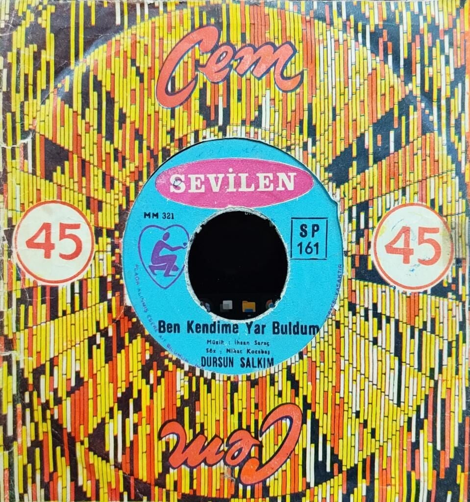 Dursun Salkım - Ben Kendime Yar Buldum / Aşk Dediğin Böyle Olur 45'lik