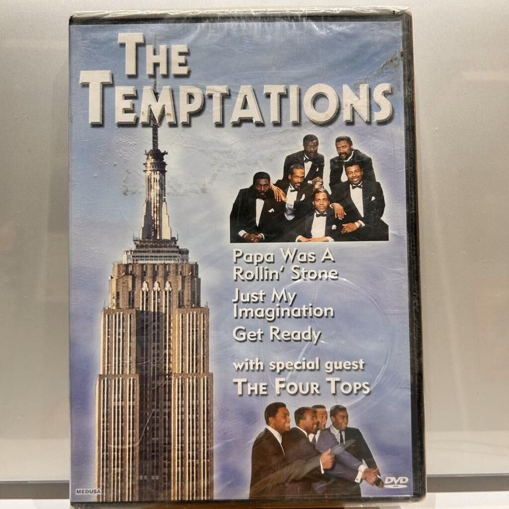 DVD The Temptations With Special Guest The Four Tops ‎DVD