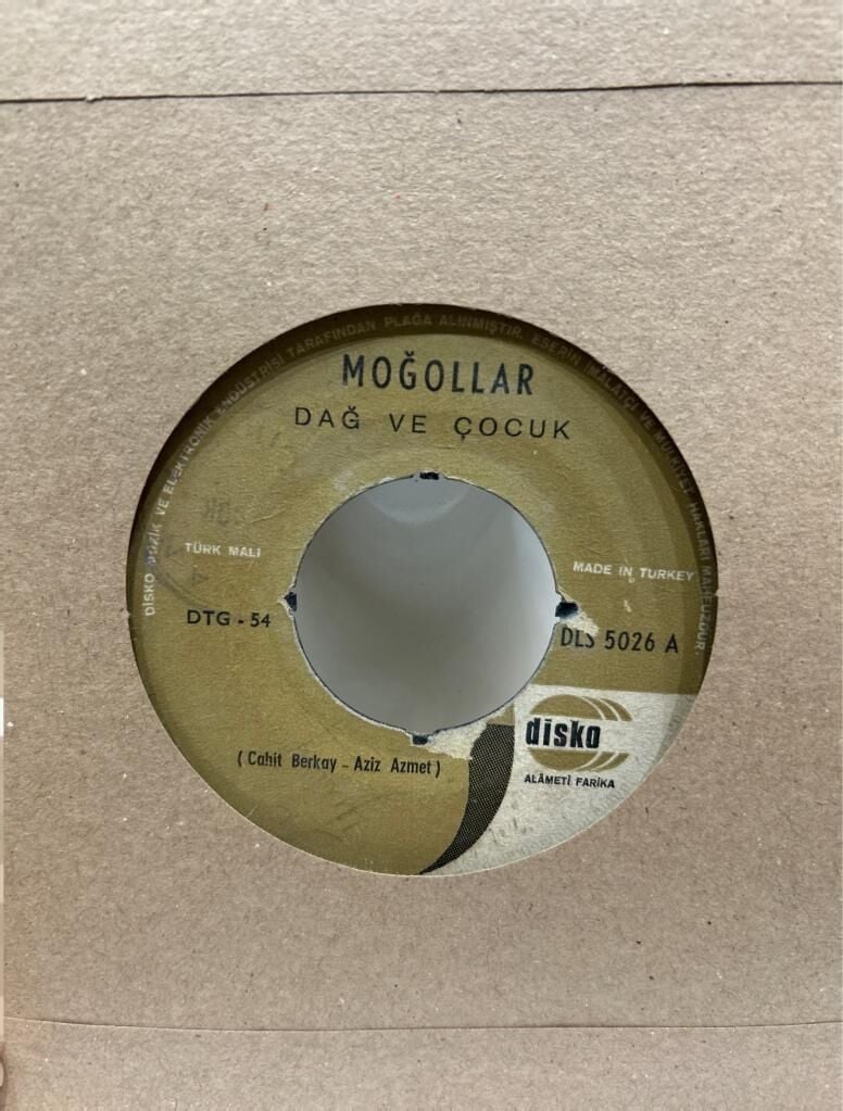 Moğollar - Dağ ve Çocuk/İmece 45lik