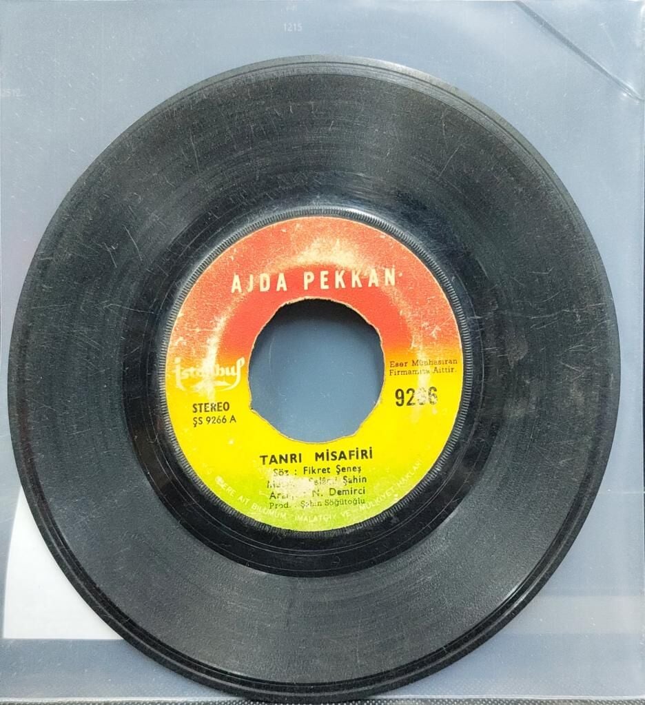 Ajda Pekkan – Tanrı Misafiri / İçme Sakın 45'lik