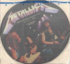 Metallica – Deal With It Live at Meadowlands, NJ 21/4/86 (Picture Disc)